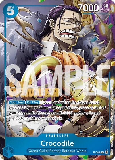 Crocodile (Store 2-on-2 Battle 2025 Winner) #P-082 One Piece Promotion Cards