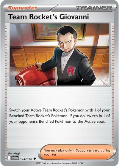 Team Rocket's Giovanni #174 Destined Rivals