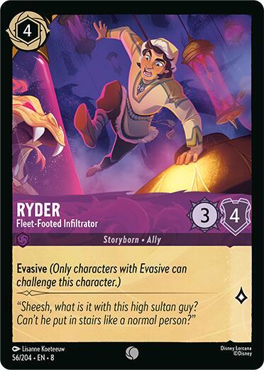 Ryder - Fleet-Footed Infiltrator #56 Reign of Jafar