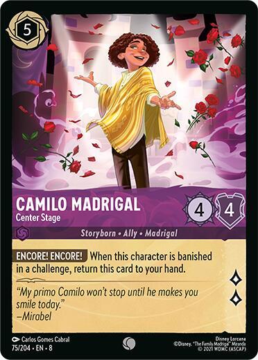 Camilo Madrigal - Center Stage #75 Reign of Jafar