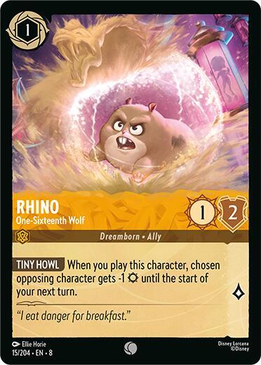 Rhino - One-Sixteenth Wolf #15 Reign of Jafar