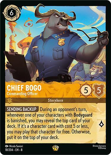 Chief Bogo- Commanding Officer #18 Reign of Jafar