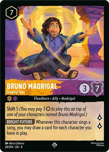 Bruno Madrigal - Singing Seer #20 Reign of Jafar