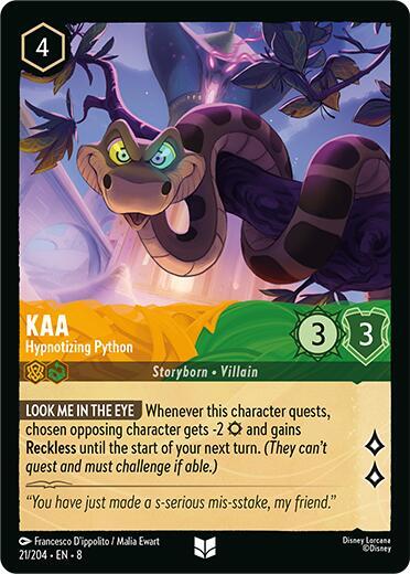 Kaa - Hypnotizing Python #21 Reign of Jafar