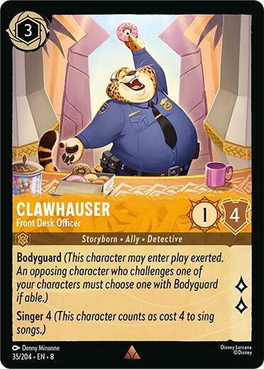 Clawhauser - Front Desk Officer #35 Reign of Jafar