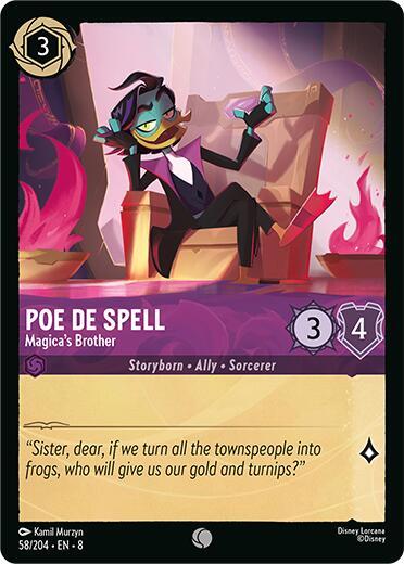 Poe De Spell - Magica's Brother #58 Reign of Jafar