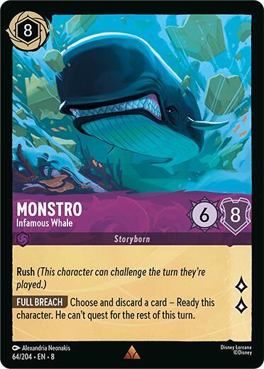 Monstro - Infamous Whale #64 Reign of Jafar