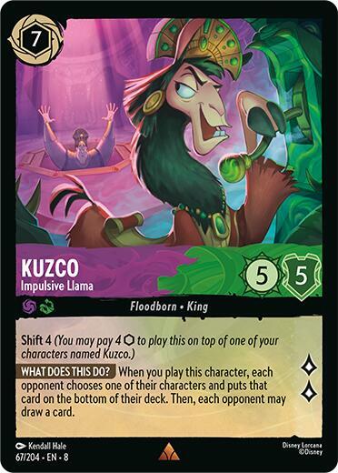 Kuzco - Impulsive Llama #67 Reign of Jafar