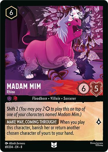 Madam Mim - Rhino #69 Reign of Jafar