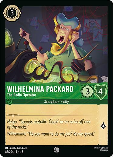 Wilhelmina Packard - The Radio Operator #85 Reign of Jafar