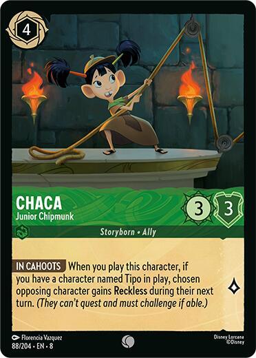 Chaca - Junior Chipmunk #88 Reign of Jafar