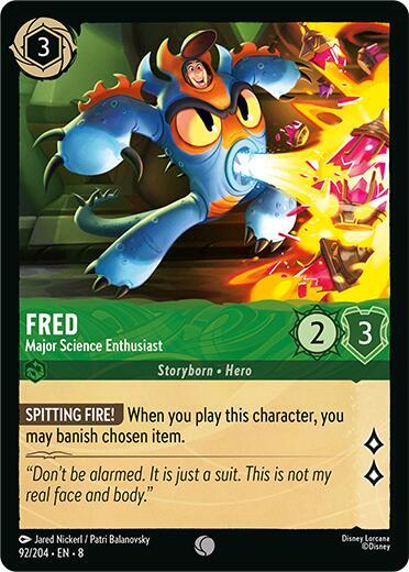 Fred - Major Science Enthusiast #92 Reign of Jafar