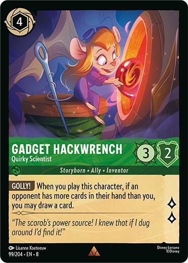 Gadget Hackwrench - Quirky Scientist #99 Reign of Jafar