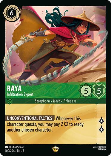 Raya - Infiltration Expert #100 Reign of Jafar