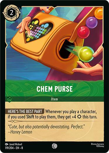 Chem Purse #119 Reign of Jafar