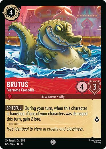 Brutus - Fearsome Crocodile #125 Reign of Jafar