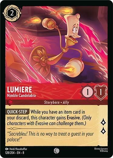 Lumiere - Nimble Candelabra #128 Reign of Jafar