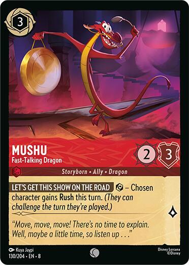 Mushu - Fast-Talking Dragon #130 Reign of Jafar