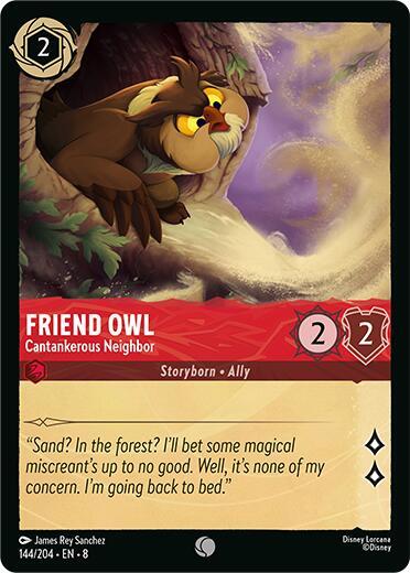 Friend Owl - Cantankerous Neighbor #144 Reign of Jafar