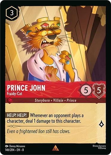 Prince John - Fraidy-Cat #146 Reign of Jafar