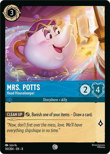 Mrs. Potts - Head Housekeeper #161 Reign of Jafar