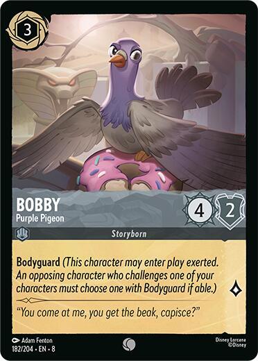 Bobby - Purple Pigeon #182 Reign of Jafar