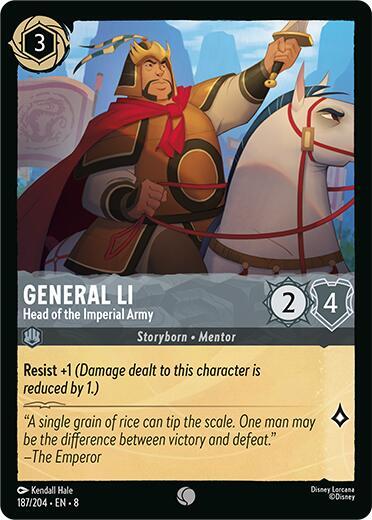 General Li - Head of the Imperial Army #187 Reign of Jafar
