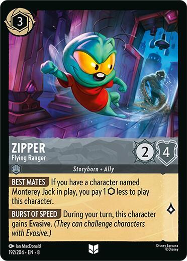 Zipper - Flying Ranger #192 Reign of Jafar
