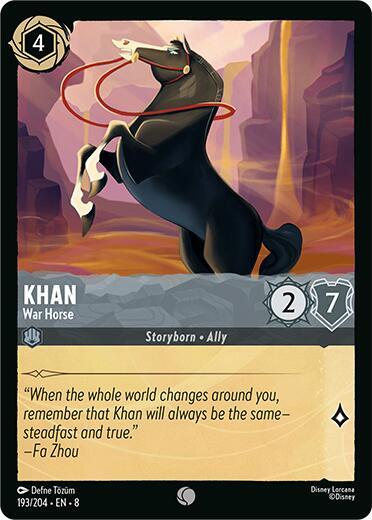 Khan - War Horse #193 Reign of Jafar