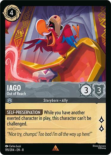 Iago - Out of Reach #195 Reign of Jafar