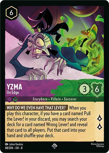 Yzma - On Edge #68 Reign of Jafar