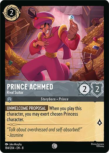 Prince Achmed - Rival Suitor #184 Reign of Jafar