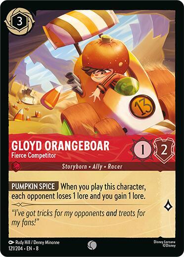 Gloyd Orangeboar - Fierce Competitor #121 Reign of Jafar