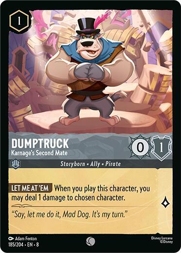 Dumptruck - Karnage's Second Mate #185 Reign of Jafar