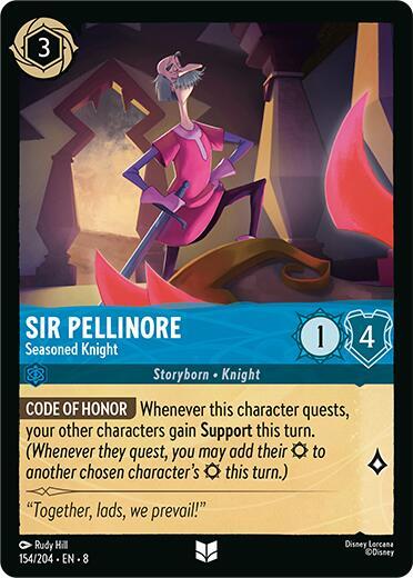 Sir Pellinore - Seasoned Knight #154 Reign of Jafar
