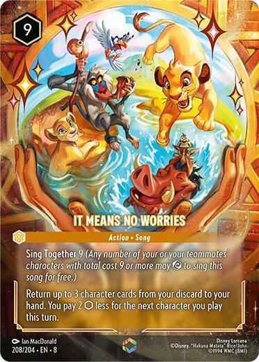 It Means No Worries (Enchanted) #208 Reign of Jafar