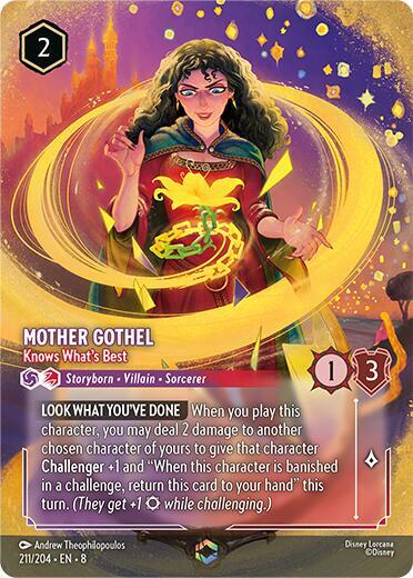 Mother Gothel - Knows What's Best (Enchanted) #211 Reign of Jafar