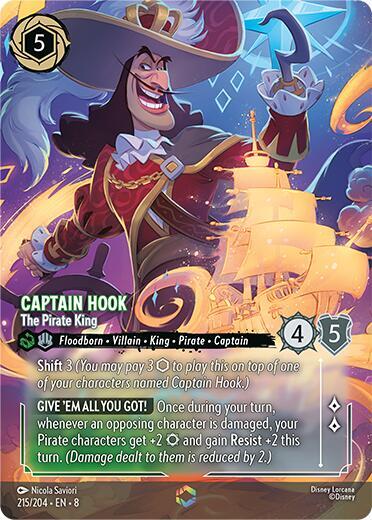 Captain Hook - The Pirate King (Enchanted) #215 Reign of Jafar