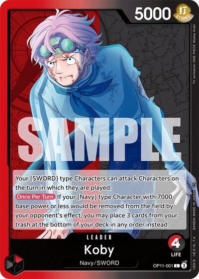 Koby #OP11-001 A Fist of Divine Speed