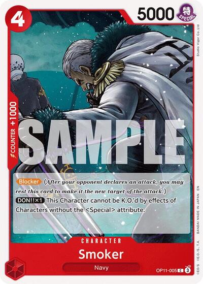 Smoker #OP11-005 A Fist of Divine Speed