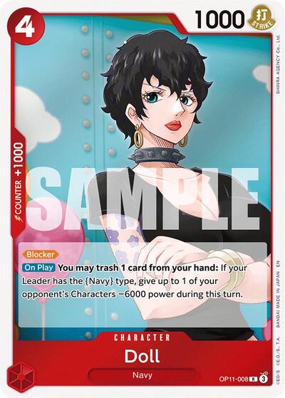 Doll #OP11-008 A Fist of Divine Speed