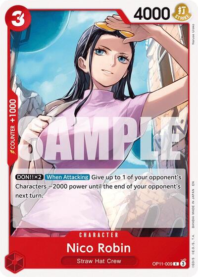 Nico Robin #OP11-009 A Fist of Divine Speed