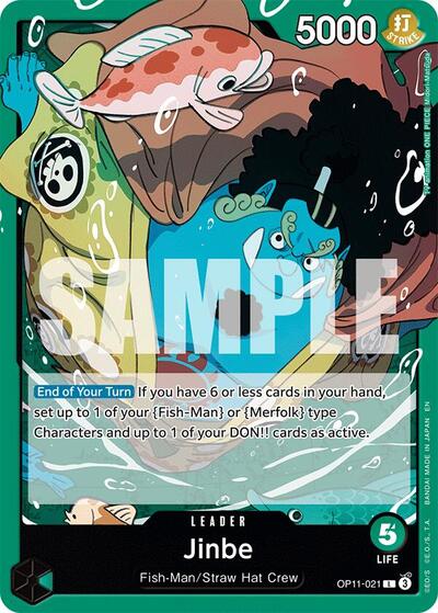 Jinbe #OP11-021 A Fist of Divine Speed