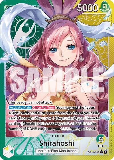 Shirahoshi (Alternate Art) #OP11-022 A Fist of Divine Speed