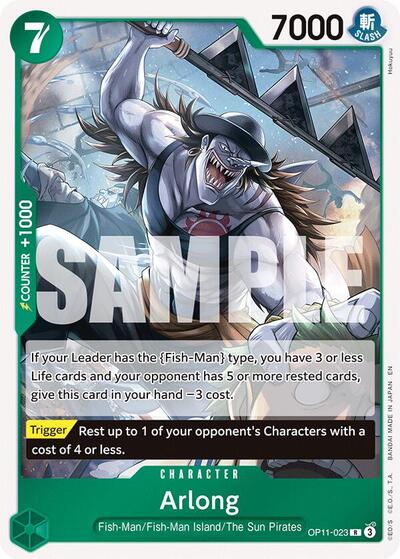 Arlong #OP11-023 A Fist of Divine Speed