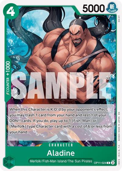 Aladine #OP11-024 A Fist of Divine Speed