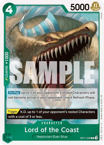 Lord of the Coast #OP11-028 A Fist of Divine Speed