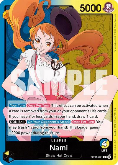 Nami #OP11-041 A Fist of Divine Speed