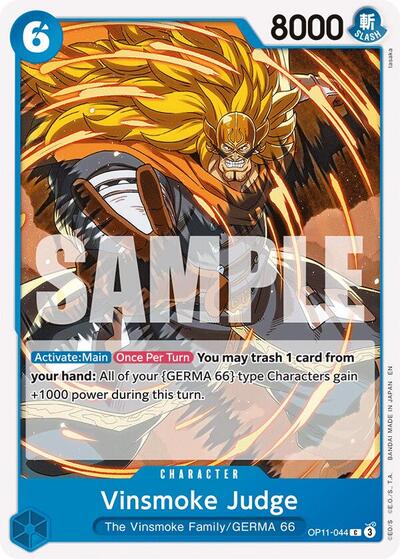 Vinsmoke Judge #OP11-044 A Fist of Divine Speed