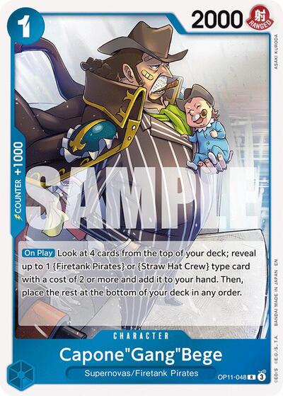 Capone"Gang"Bege #OP11-048 A Fist of Divine Speed